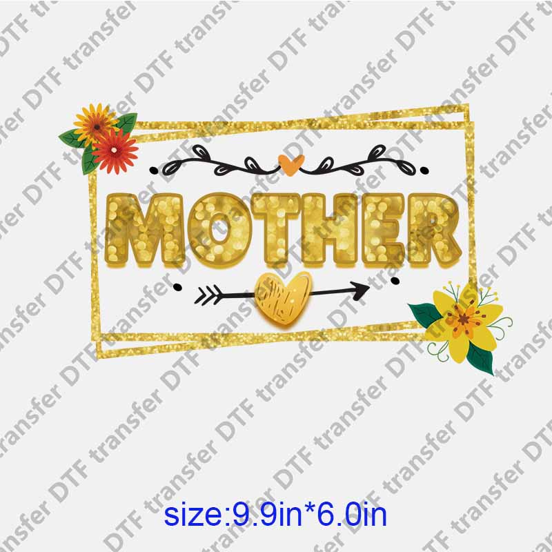 Mama momlife letters MOTHER DTF transfer NO.1284