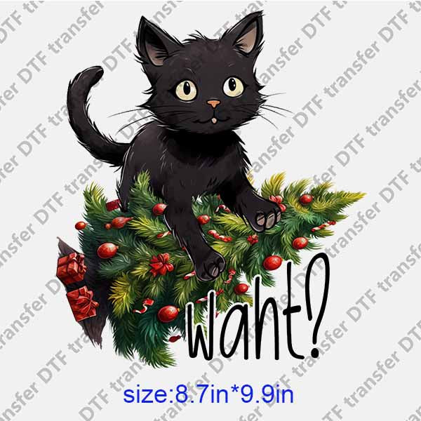 Christmas Animal DTF transfer XMAS.300