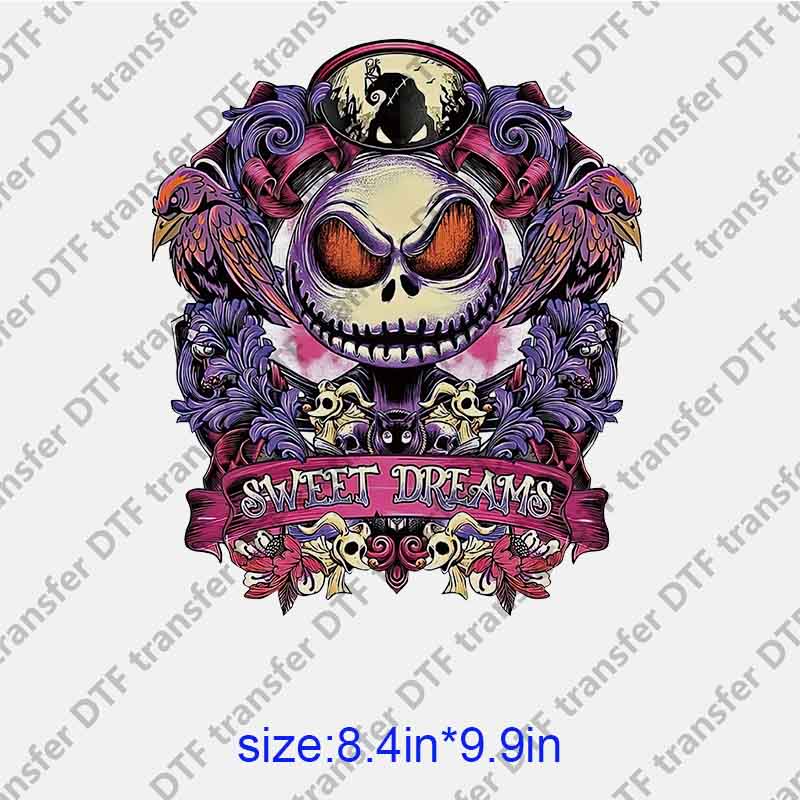 Horror Halloween DTF transfer HLOW.009