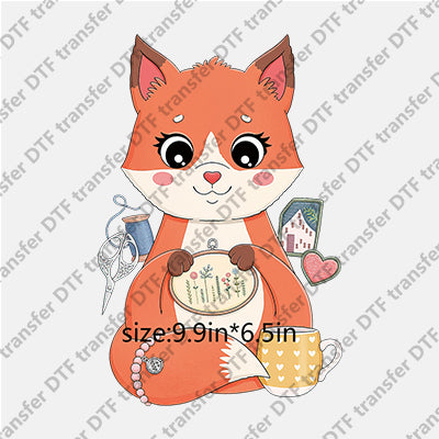 Cartoon Cat DTF Transfers CARTOON.011