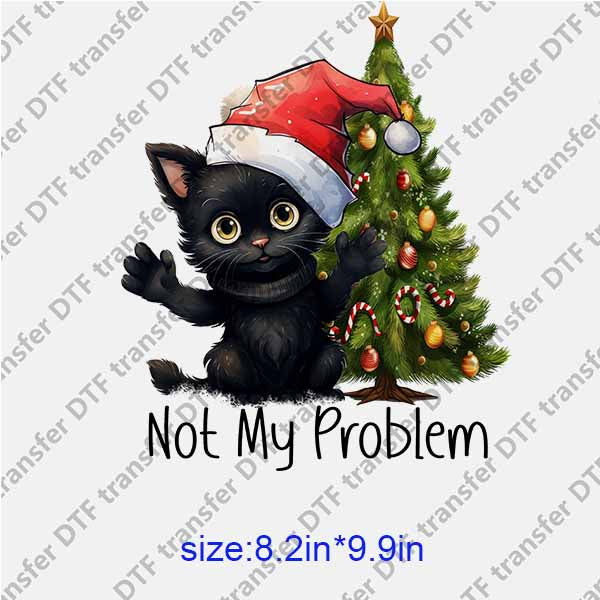 Christmas Animal DTF transfer XMAS.298