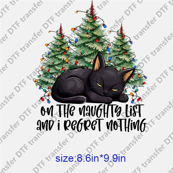 Christmas Animal DTF transfer XMAS.299