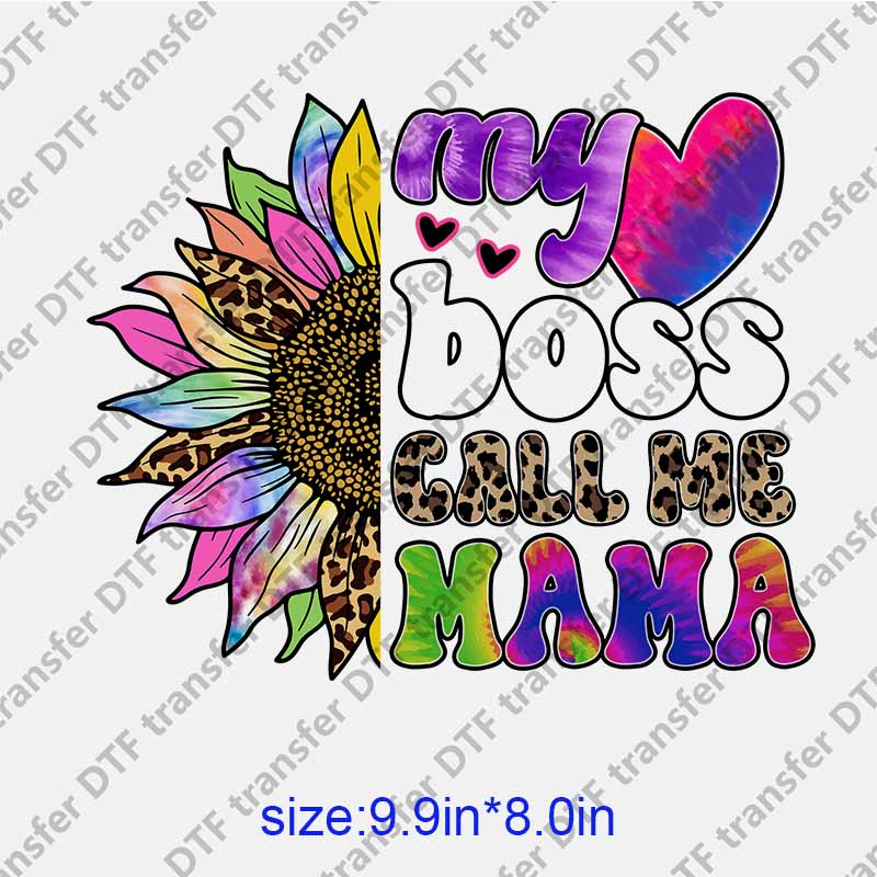 Mama momlife letters DTF transfer NO.1270