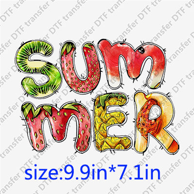 Summer fruits DTF Transfers SMM.105