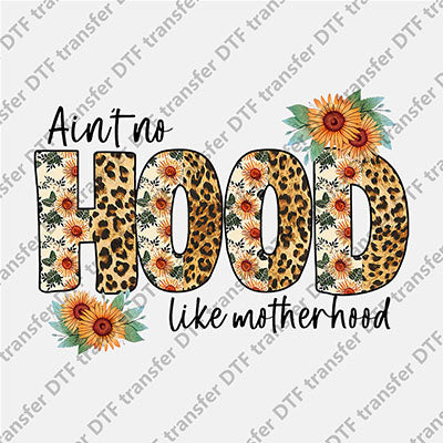 Hood Leopard DTF transfers MAMA.016