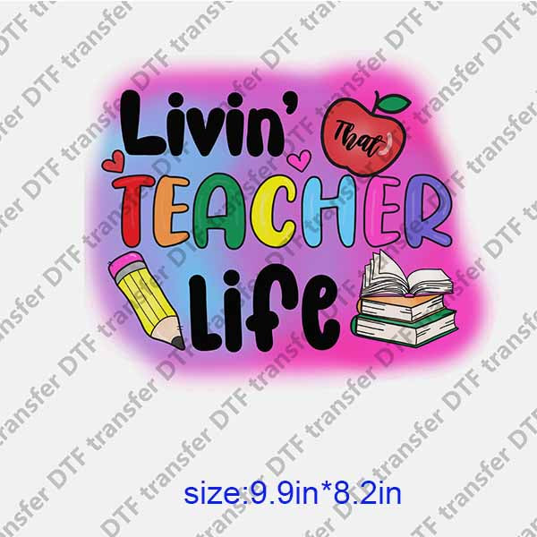 Teacher DTF transfer TCR.009