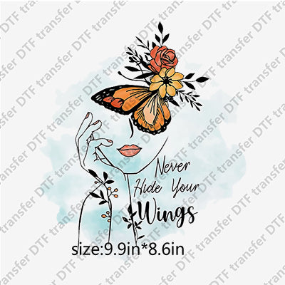 Butterfly DTF Transfers BTF.015