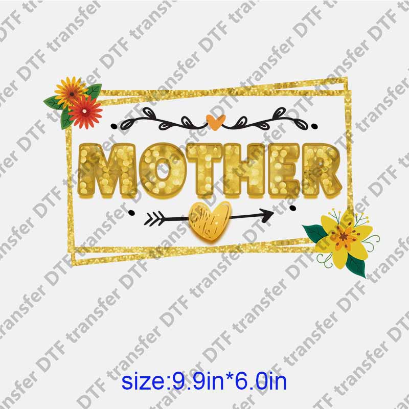 Mama momlife letters MOTHER  DTF transfer NO.1284