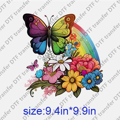 Butterfly DTF transfer BTF.073