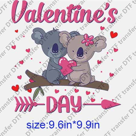 Valentin's Day DTF transfer VTL.129