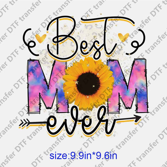 Mama momlife letters  DTF transfer NO.1274