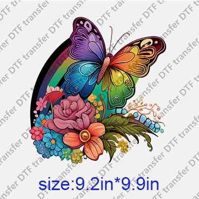 Butterfly DTF transfer BTF.072