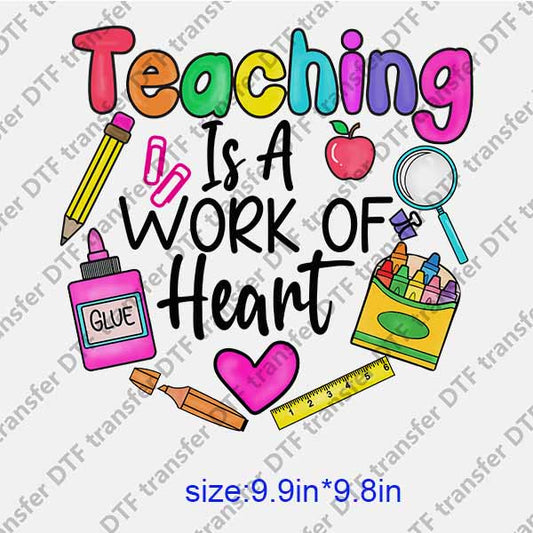 Teacher DTF transfer TCR.017