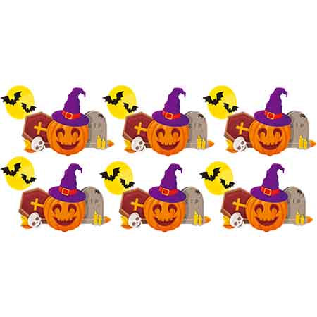 Pumpkin Halloween Thanksgiving 16oz UV DTF  Cup Wraps