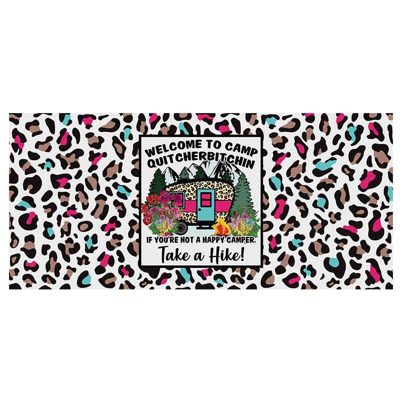 Leopard print 16oz UV DTF  Cup Wraps