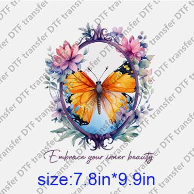 Butterfly DTF transfer BTF.057