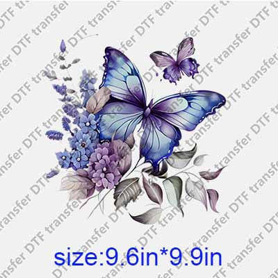 Butterfly DTF transfer BTF.069