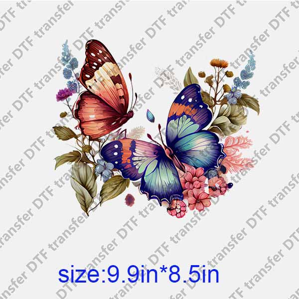 Butterfly DTF transfer BTF.092