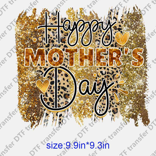 Mama momlife letters HAPPY MOTHER'S DAY DTF transfer NO.1294