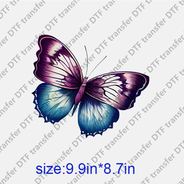 Butterfly DTF transfer BTF.094