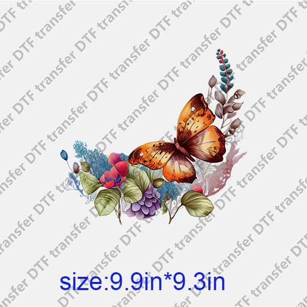 Butterfly DTF transfer BTF.093