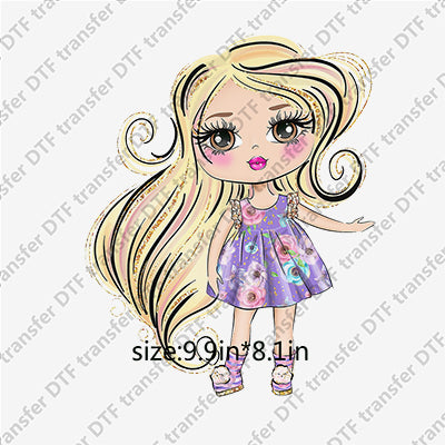 Cartoon Fairy Girl DTF Transfers CARTOON.061