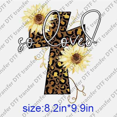 Christian Jesus God DTF transfer JES.027