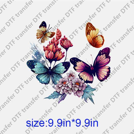 Butterfly DTF transfer BTF.095