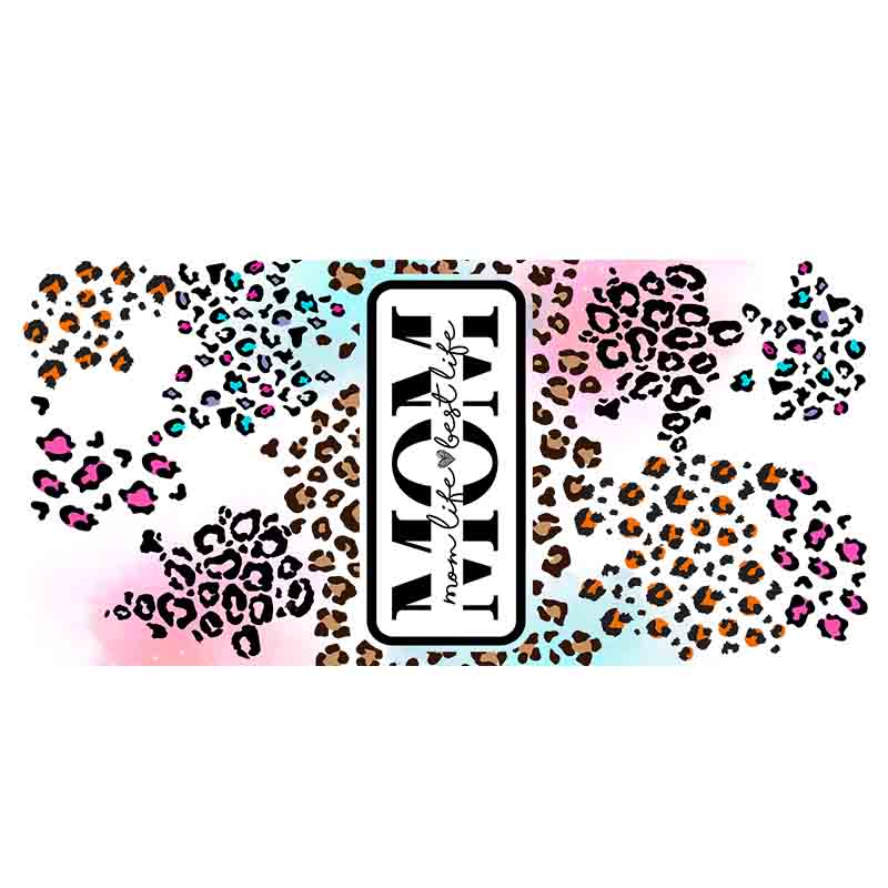 Leopard print 16oz UV DTF  Cup Wraps