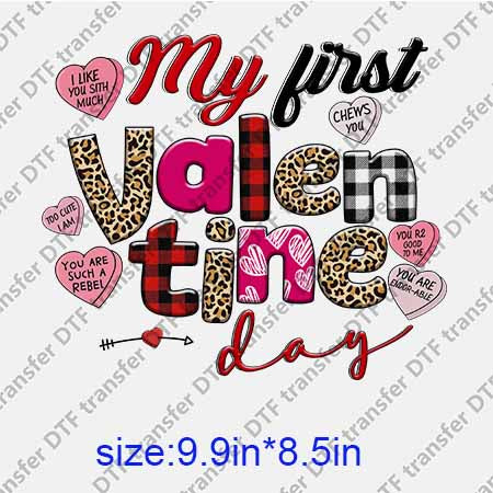 Valentin's Day DTF transfer VTL.128