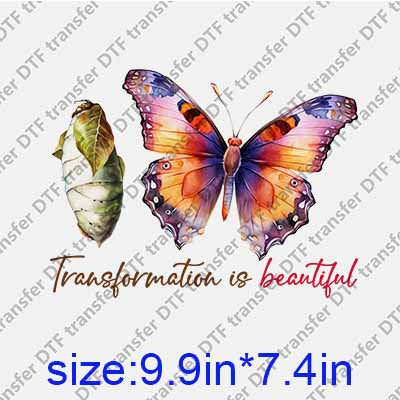 Butterfly DTF transfer BTF.078