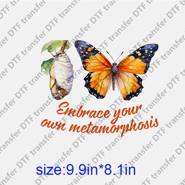 Butterfly DTF transfer BTF.086