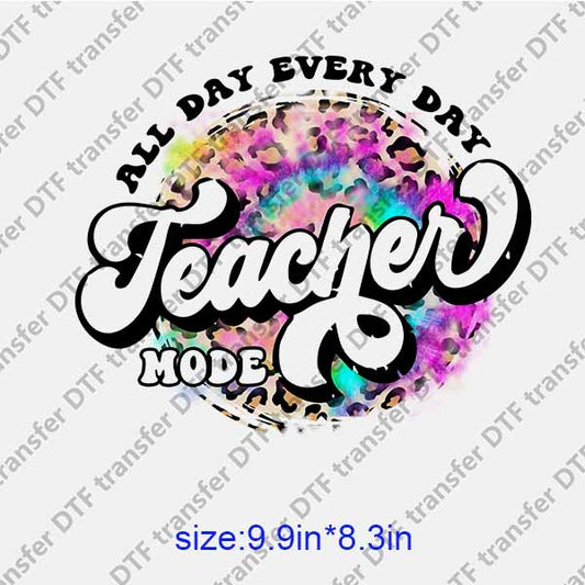 Teacher DTF transfer TCR.019