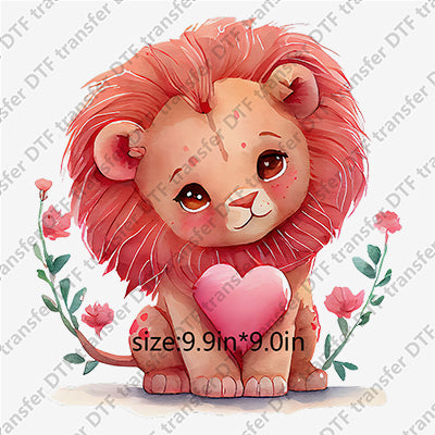 Cartoon Lion DTF Transfers CARTOON.046