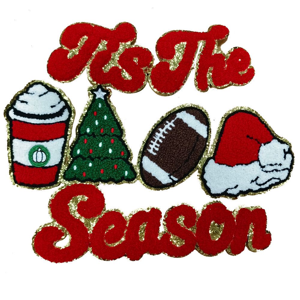 Large Christmas Patches