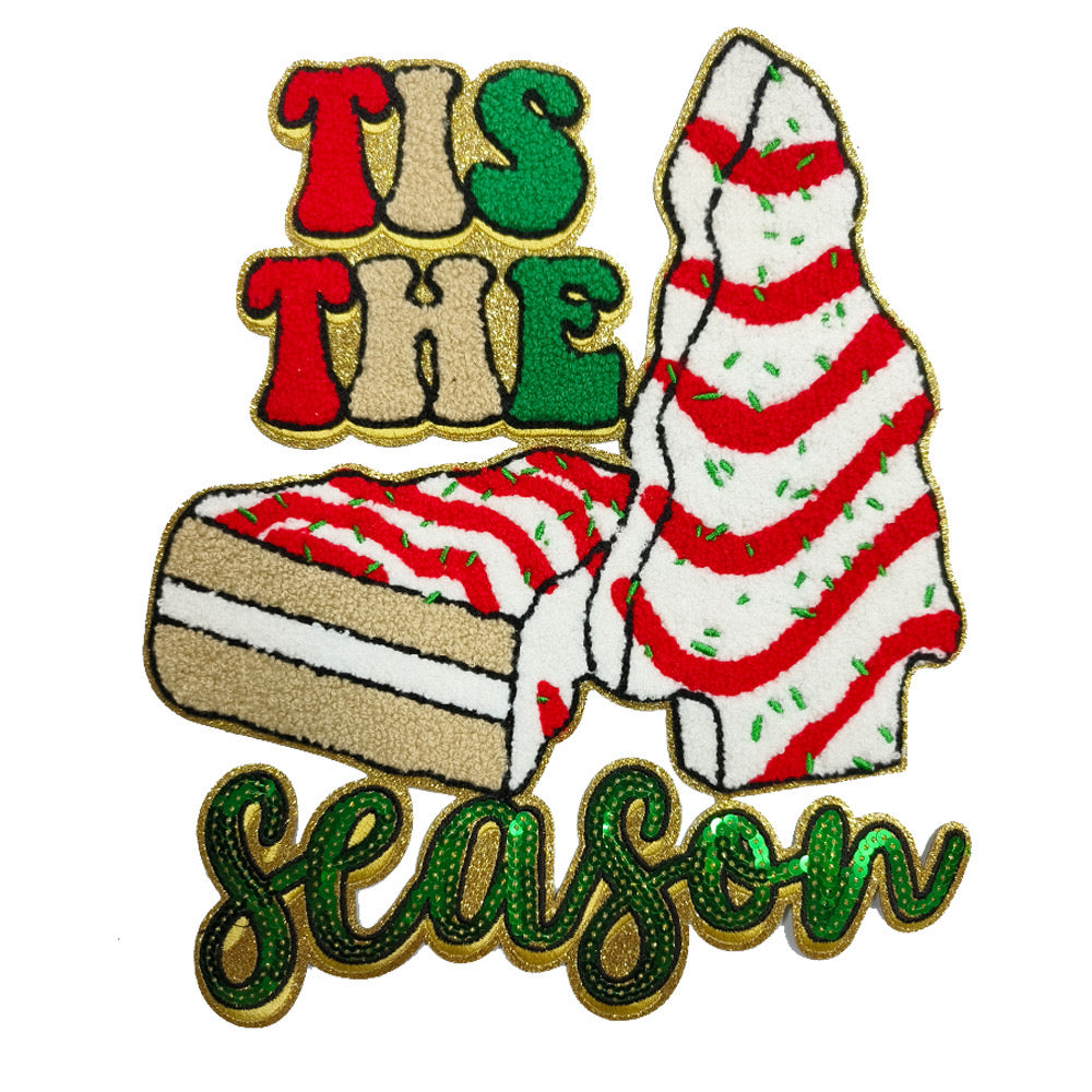 Large Christmas Patches