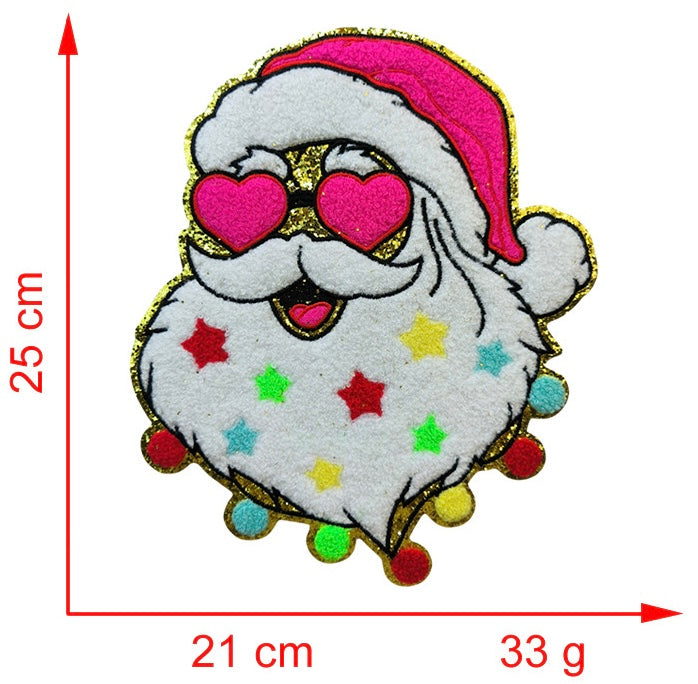 Large Christmas Patches