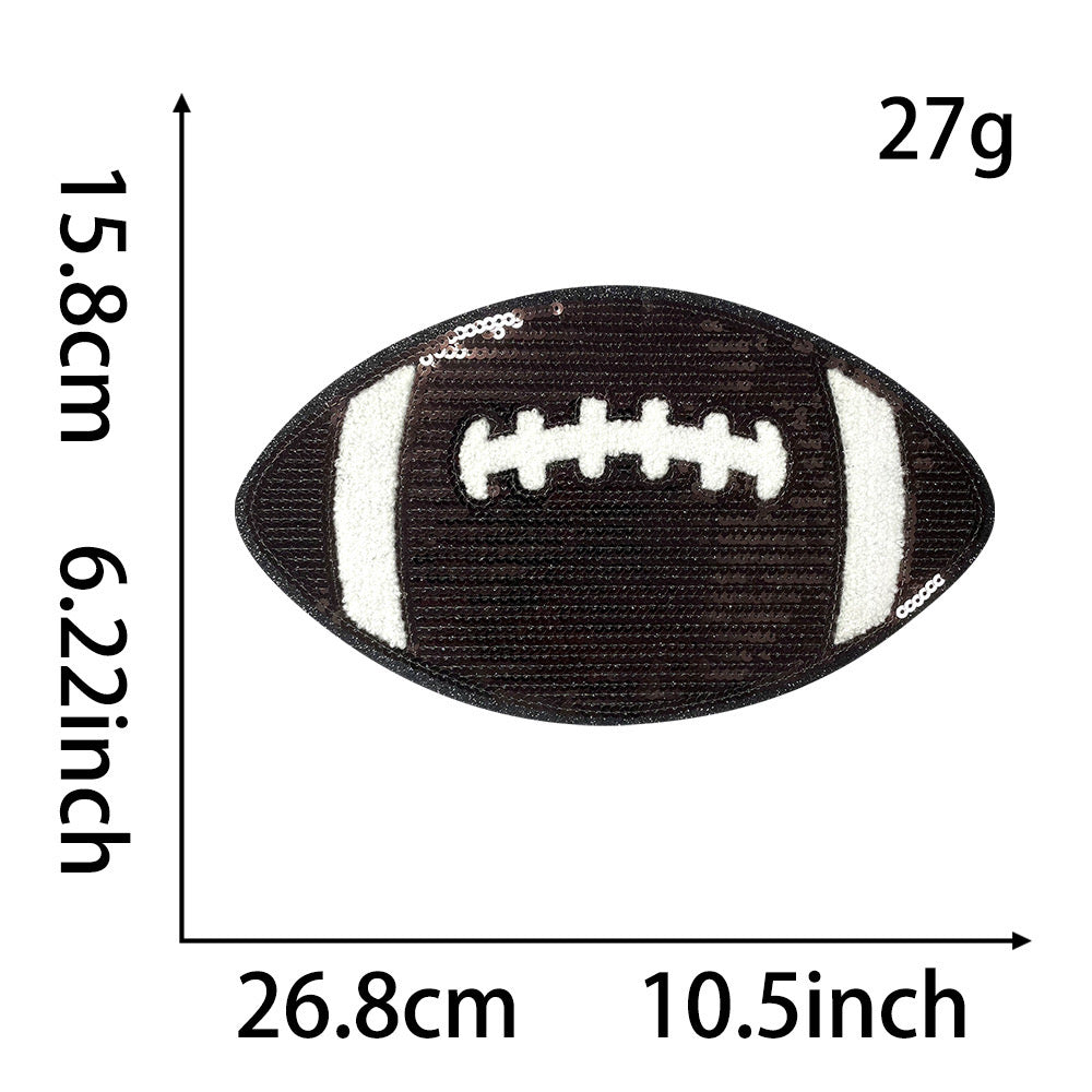 Large Sports Ball Patches