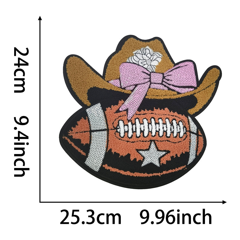 Large Sports Ball Patches