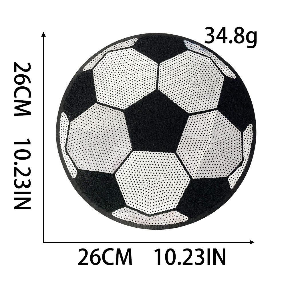 Large Sports Ball Patches