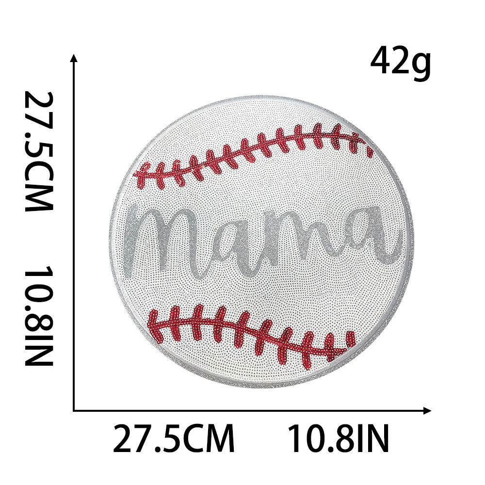 Large Sports Ball Patches