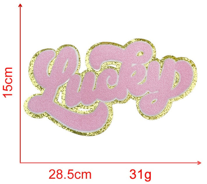 Lucky Chenille Iron-on Patches