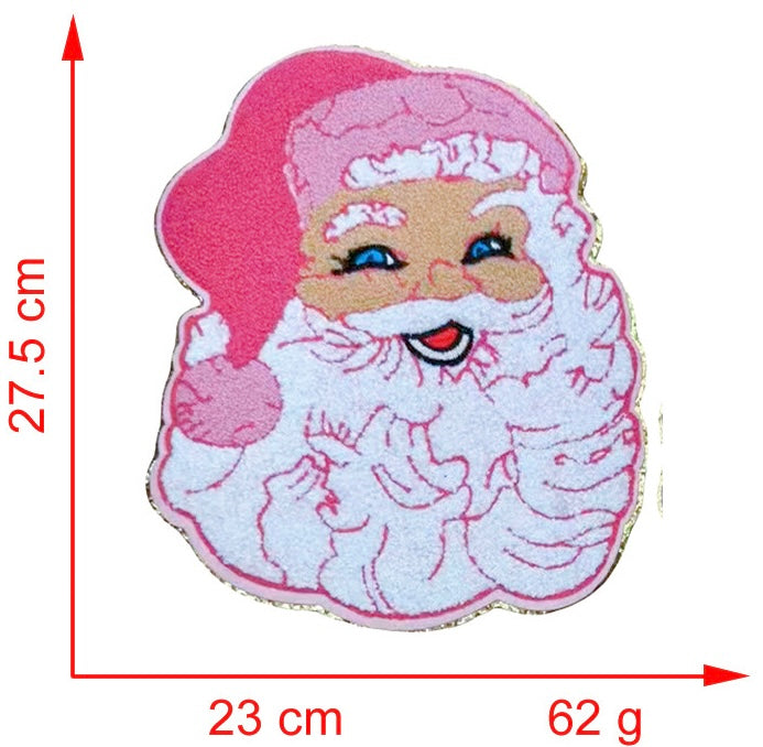 Christmas Santa/ Christmas MAMA DAD / Santa Baby / Merry Bright / Chenille Iron-on Patches