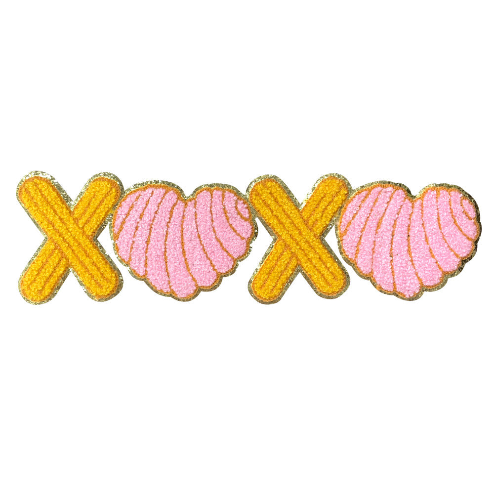 Valentines Day Chenille Patches-LOVE/ Be Mine/ XOXO