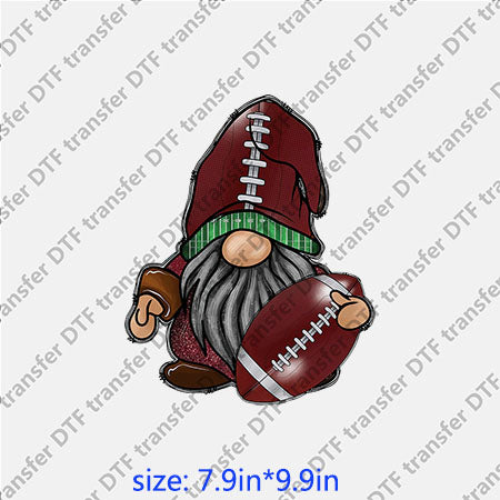 Soccer Gonk gnomies Chirstmas girl DTF Transfer DWF.023