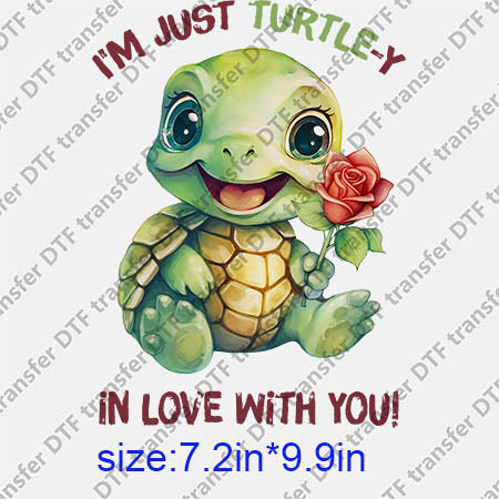 Animal Turtle DTF transfer ANM.169