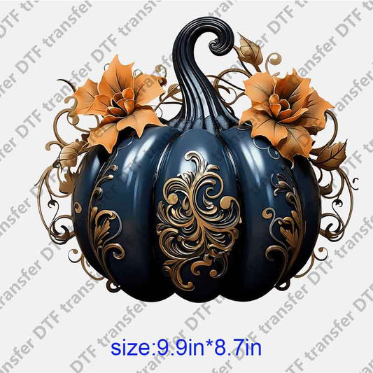 Halloween Pumpkin DTF transfer HLOW.027