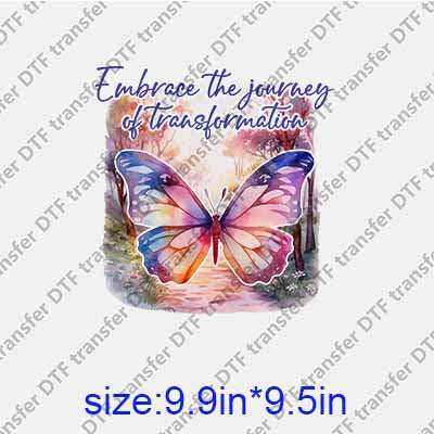 Butterfly DTF transfer BTF.063