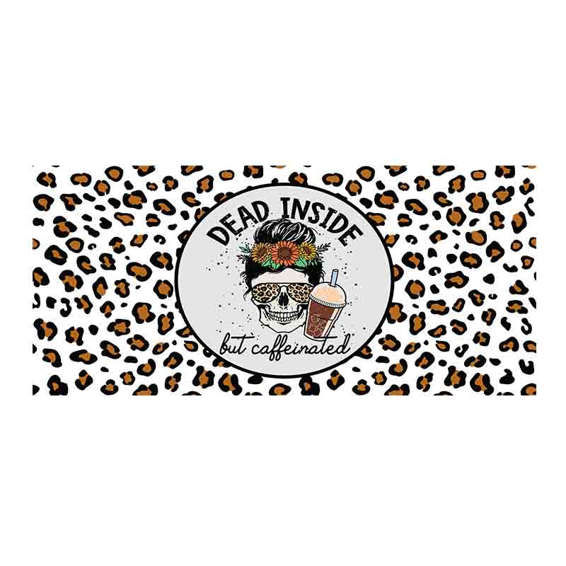 Leopard print 16oz UV DTF  Cup Wraps