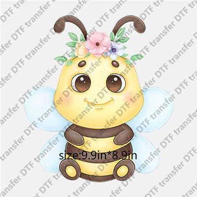 Cartoon Bee DTF Transfers CARTOON.001-bee 1